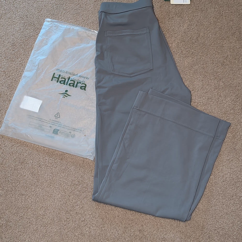 Gray Active Pull-On Pants